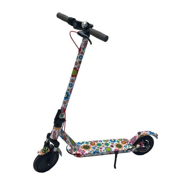 CRONY XM M365 with Suspension and APP Red spid Black spid Color the letter Sunflower E-Scooter - Edragonmall.com
