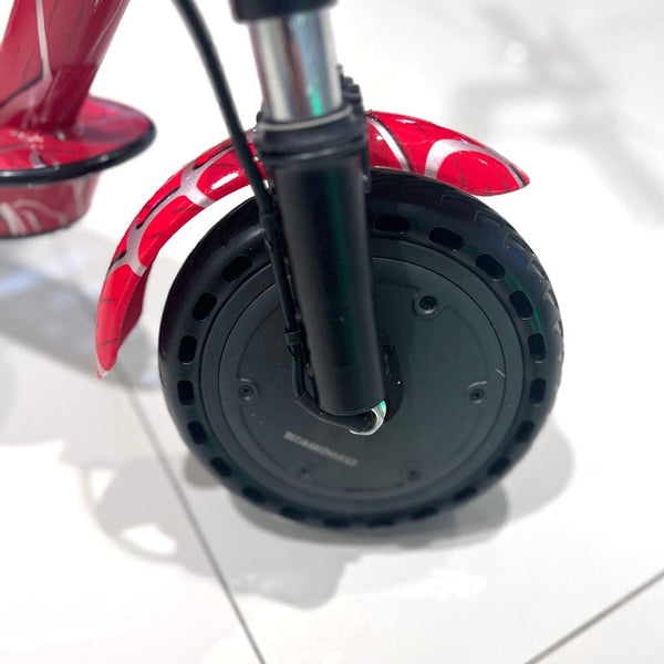CRONY XM M365 with Suspension and APP Red spid Black spid Color the letter Sunflower E-Scooter - Edragonmall.com