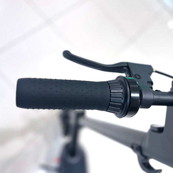 CRONY XM MAX ZHONG With Antivibrator E-Scooter APP 30km/h Aluminium Alloy Folded 10 Inch tires | Dark grey - Edragonmall.com