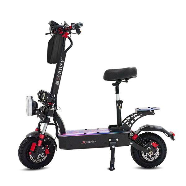 CRONY DK-11 LED 2800W high-performance E-Scoot bike built for power and stability. It features dual 2800W motors reaching speeds up to 95 KM/H, powered by a 60V 13AH lithium battery with a range of 25–40 KM