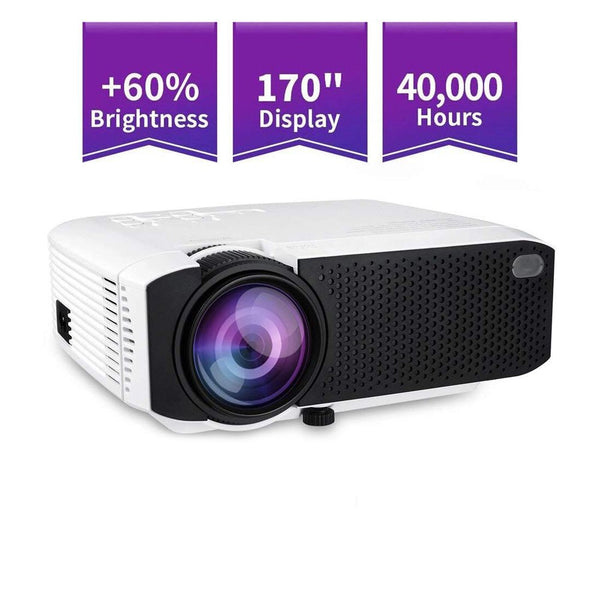 E400A Smart Projector Ram HD 3D WiFi miracast 2500 Lumens Home Cinema Projector - Edragonmall.com