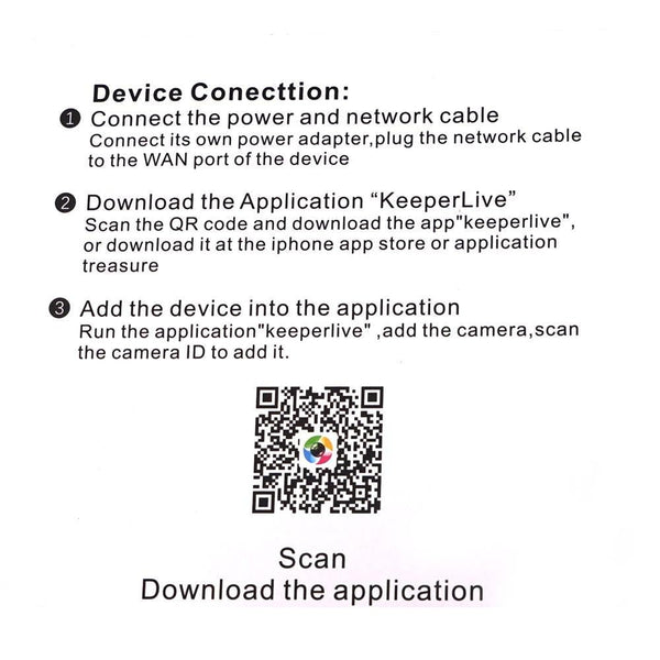 K5-IP HD Camera Automove Remote Control APP Wireless Monitor Camera - Edragonmall.com