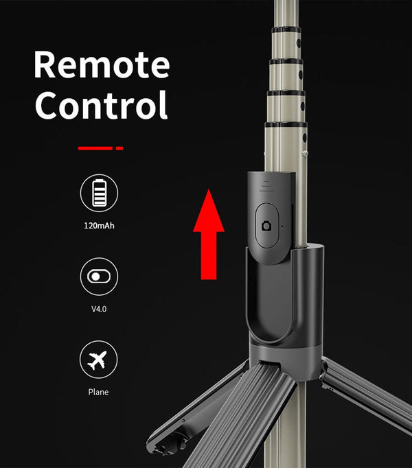 L07 mobile phone Live Fill Light Wireless Control Dimmable Camera Phone Ring Lamp With Stand Tripod - Edragonmall.com