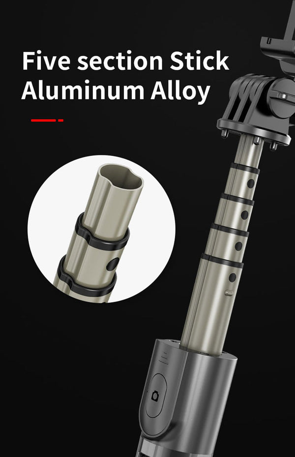 L07 mobile phone Live Fill Light Wireless Control Dimmable Camera Phone Ring Lamp With Stand Tripod - Edragonmall.com