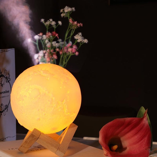 Lunar Light Humidifier New strange portable USB charging humidifier large capacity household mute humidifier gift - Edragonmall.com