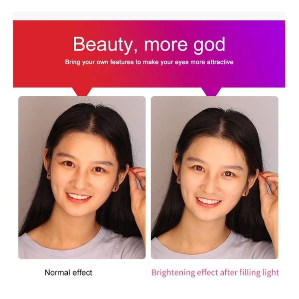 M45 18inch remote control 3 mobile phone Live Fill Light with mirror - Edragonmall.com