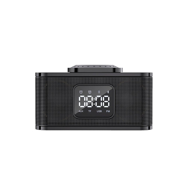 MH-2036 Multi-function audio Multifunctional desktop wireless bluetooth speaker with wireless charger - Edragonmall.com