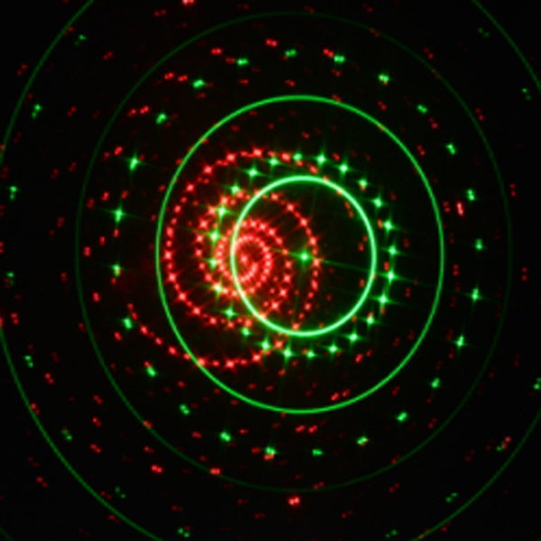 QS-1 10W Laser Light Projector Multicolour Lighting for Party Bars Stage Effect - Edragonmall.com