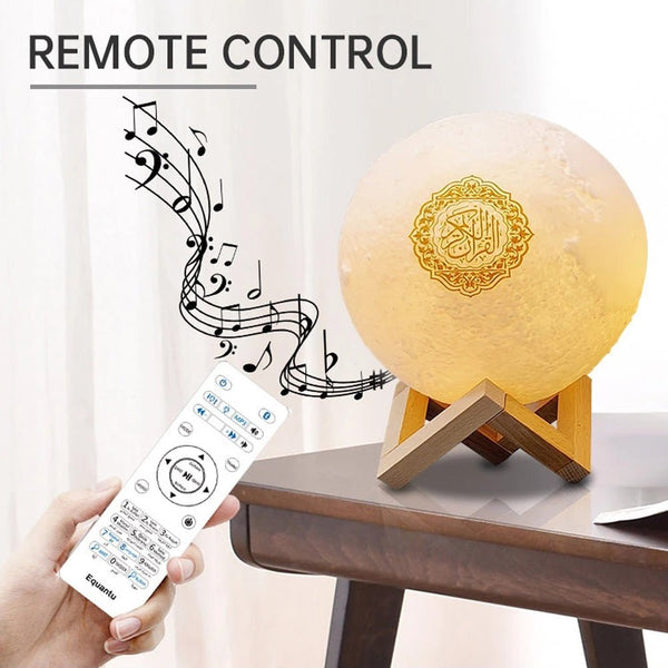 Quran player SQ170 have 14 kinds language & 18 readers touch light lamp quran speaker - Edragonmall.com