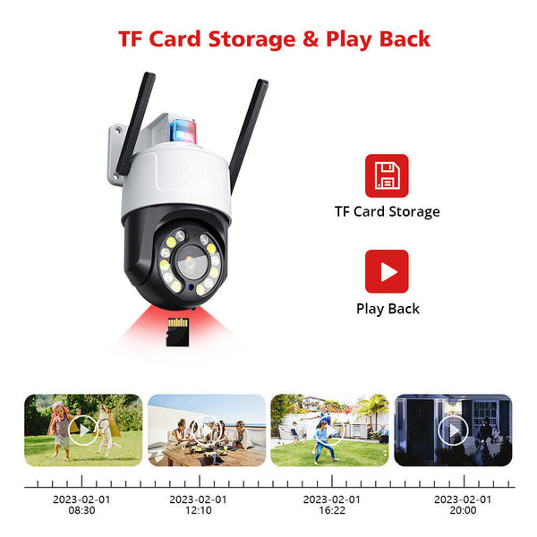 CRONY 4G ball machines 5X Camera WIFI ball machines Camera Optical Zoom HD 1080P 5MP CCTV PTZ IP Camera