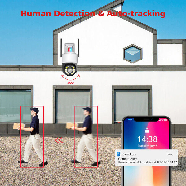 CRONY 4G ball machines 5X Camera WIFI ball machines Camera Optical Zoom HD 1080P 5MP CCTV PTZ IP Camera