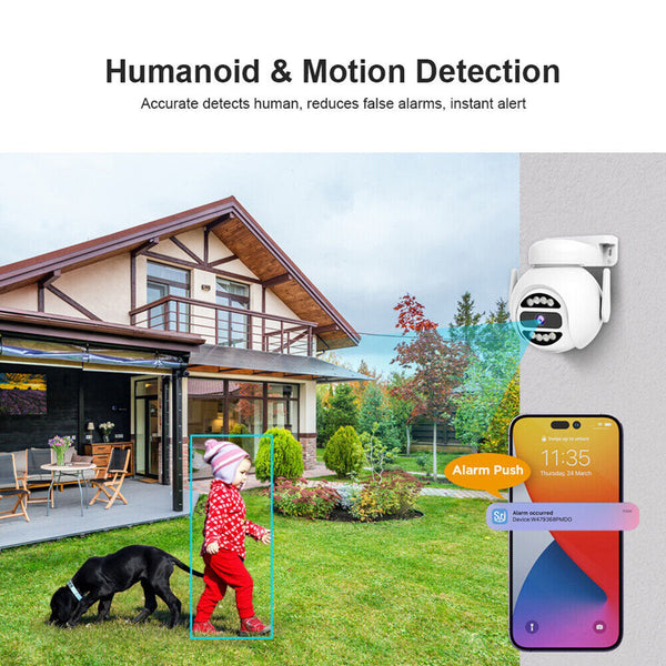 SH047 Srihome APP 4MP Full-color night vision WiFi Camera Wireless WIFI Security Camera Two-way Audio 4MP Motion Detection