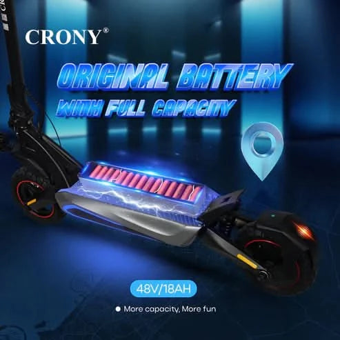 Crony T2 – Dual Suspension Electric Scooter