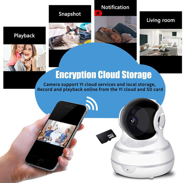 XY-R9820-F3 Wireless Home Security Camera 1080P WiFi IP Camera - Edragonmall.com