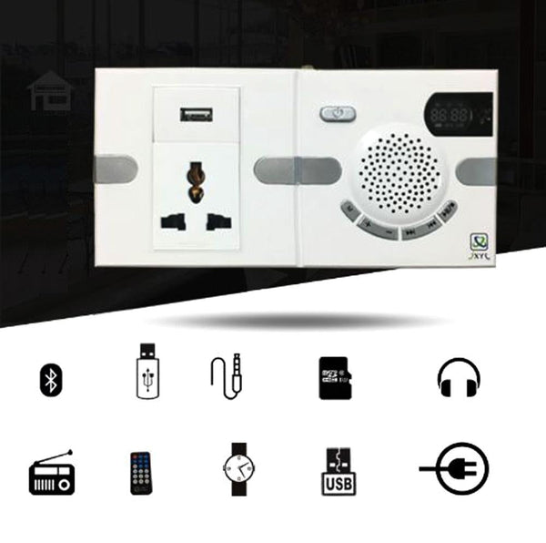 Y-202 Speaker Wall Bluetooth Quran Speaker Wireless Stereo Sound MP3 Player Support - Edragonmall.com