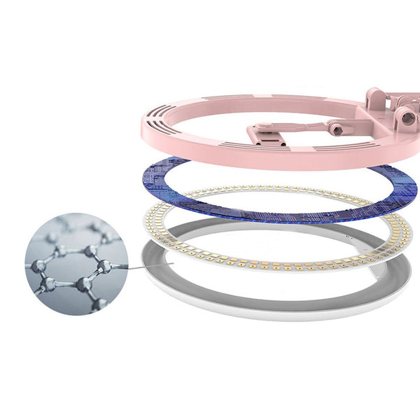 Y1 3 mobiles phones integrated fold live supplementary light | White - Edragonmall.com