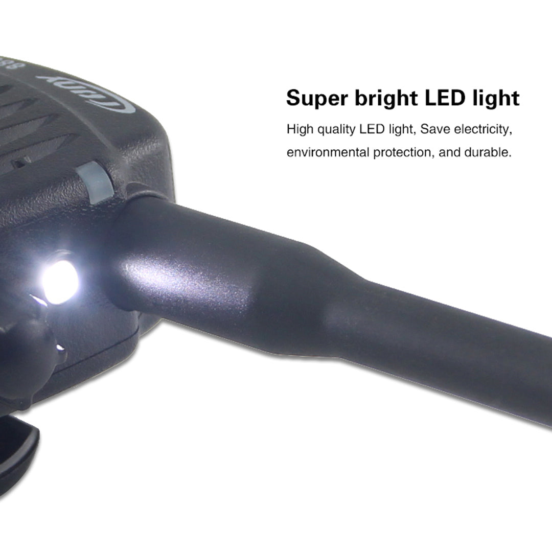 Crony 10W CY-8800 UHF Long Range Walkie Talkies 8-20km Two Way Radio Warterproof with headsets