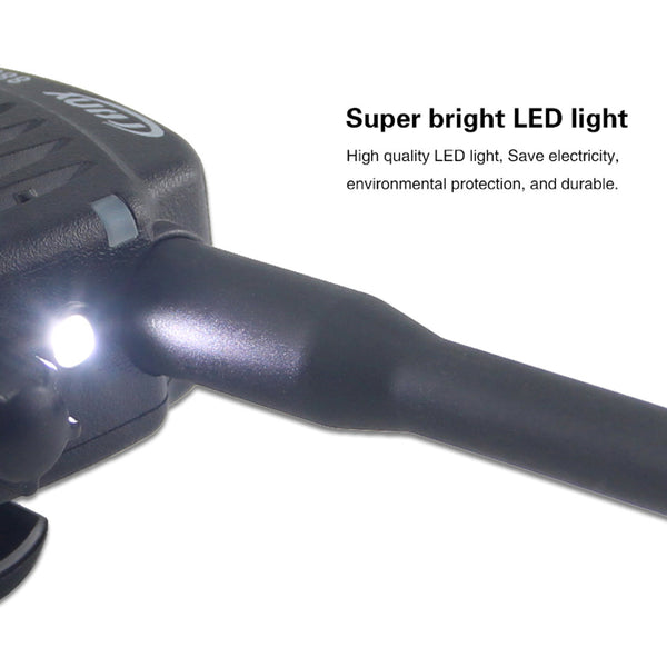 Crony 10W CY-8800 UHF Long Range Walkie Talkies 8-20km Two Way Radio Warterproof with headsets