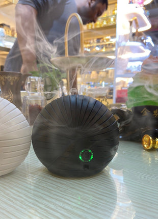 Crony Shell Bakhoor Burner Hot Selling  Arabic Ramadan Electric Mini Portable Incense Burner-Black