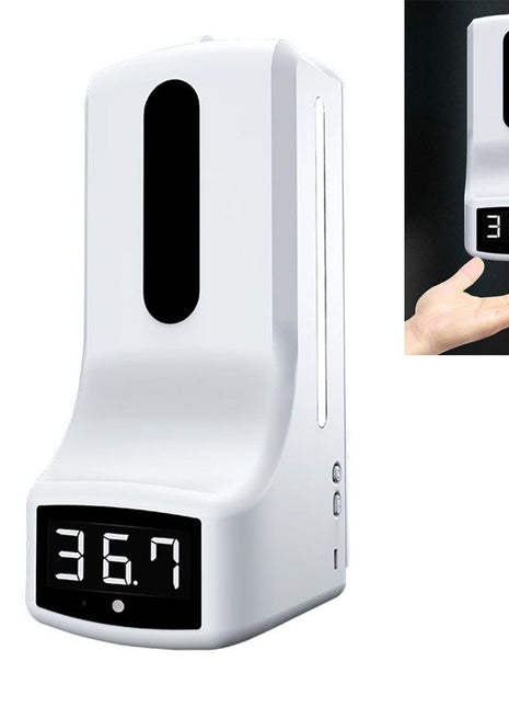 CRONY K9 Display Automatic Hand Small Sanitizer Dispenser with Temperature Sensor Recongnition