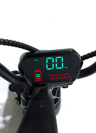CRONY X3 BIG HARLEY+LI-ion battery+BT+double seat Black Spid Electric motorcycle | Black Spiderman