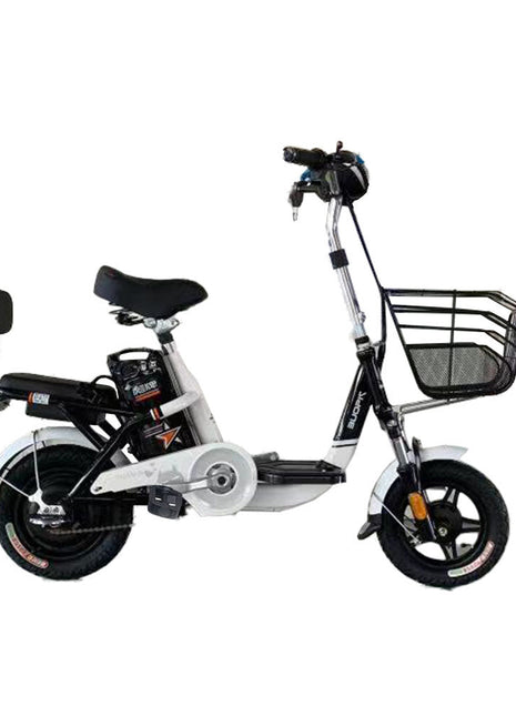 CRONY T8 Electric Delivery express Bicycle electrical scooter 12 inch 48v 10Ah electric bike