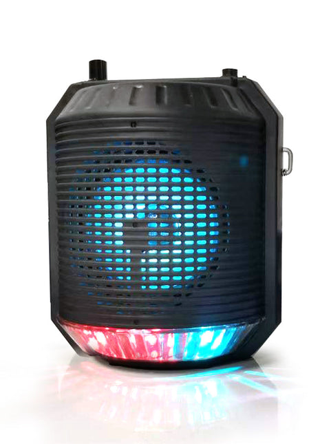 CRONY RX-4101 colorful light portable speaker with microphone USB TF FM RADIO Speaker