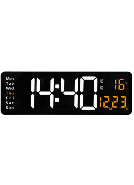 CRONY 6626 Electronic Clock Living Room Wall-Mounted Large Screen Display LED Digital Clock