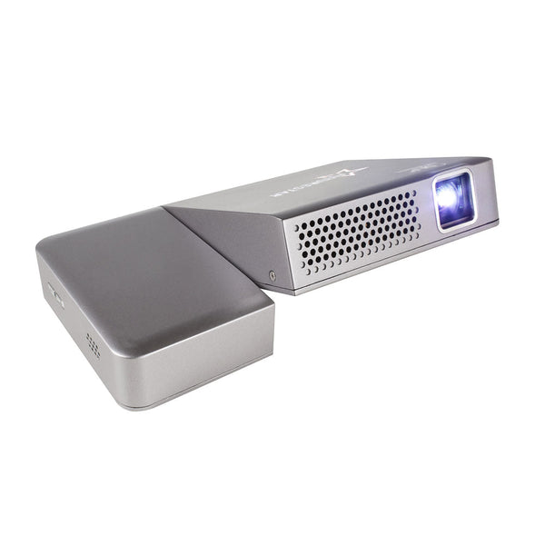 FUTURESTAR MP125 Projector LED Lamp Built in Rechargeable Battery HDMI Input and Wireless Input portable projector that can be rotated