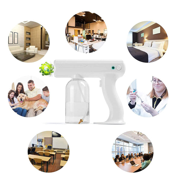 CRONY Electric disinfecting gun Disinfectant Steam ULV Gun Handheld Rechargeable Nano Atomizer