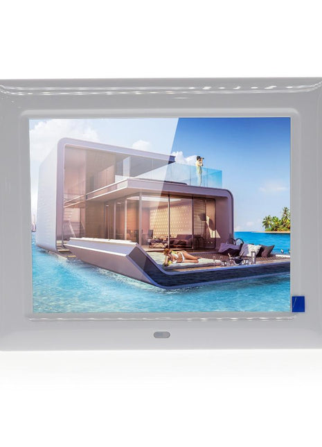 Crony 7 Inch HD Digital Photo Frame, 10GB Storage, Supports Remote Control Player Stereo MP3 Time - edragonmall.com