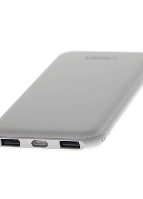 Veger 25000mAh 2 USB OUTPUT Power Bank for Smart Phones - V11 white - edragonmall.com