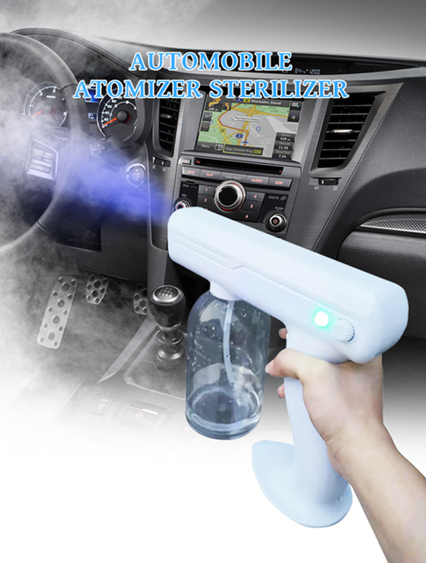 CRONY Electric disinfecting gun Disinfectant Steam ULV Gun Handheld Rechargeable Nano Atomizer