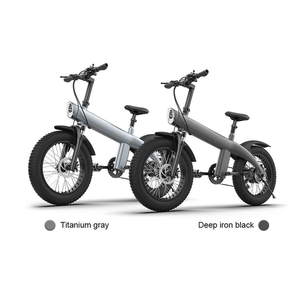 CRONY Q3 Off-road fat tire 48V/750W aluminum alloy E-bike 20 inch fat tire off road bicy Scootercle electric bike Scooter