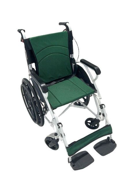 CRONY 6012-20 Hand-pushed Collapsible wheelchair With toilet Convenient four-brake folding wheelchair