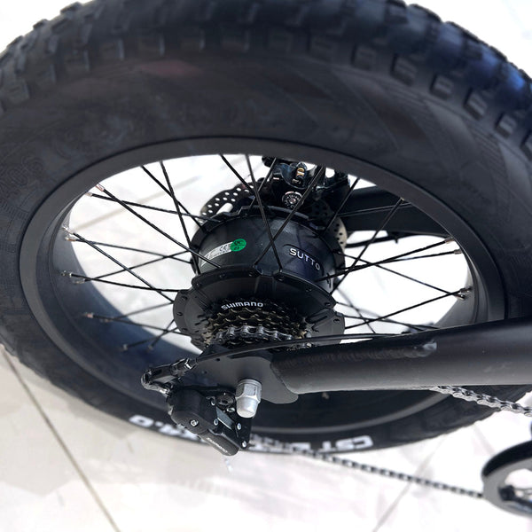 CRONY Q3 Off-road fat tire 48V/750W aluminum alloy E-bike 20 inch fat tire off road bicy Scootercle electric bike Scooter