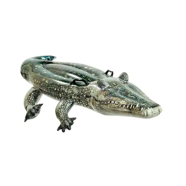 Realistic Gator Ride-On Pool Float 170 x 86cm TOYS