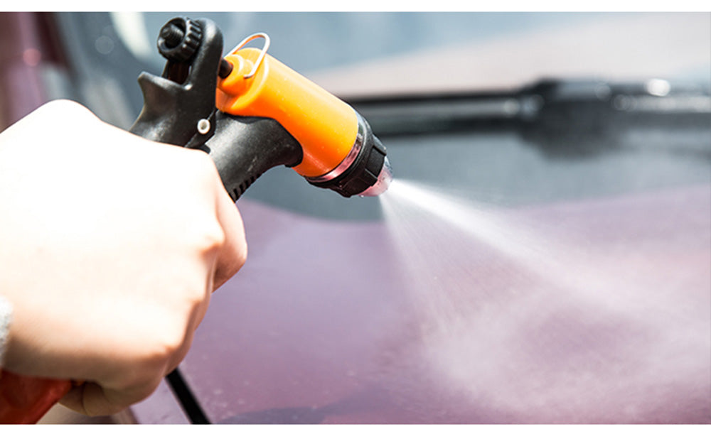 CRONY High Pressure Portable car washer With Electric clean Spray Gun, High Pressure water Pump, Brush, Storage Box
