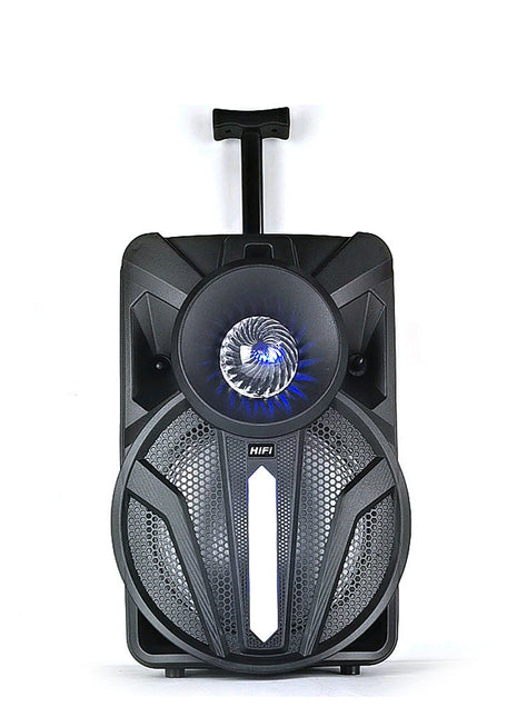 CRONY RX-1225B Portable party speaker 12 inch bull LED portable speaker