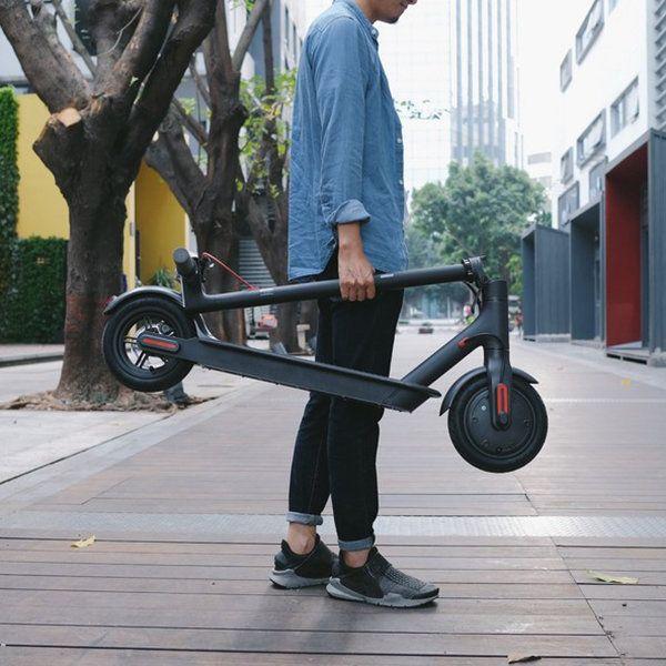 CRONY Electric Scooter M365 Aluminium Alloy Folded 8.5 Inch tires | Dark grey