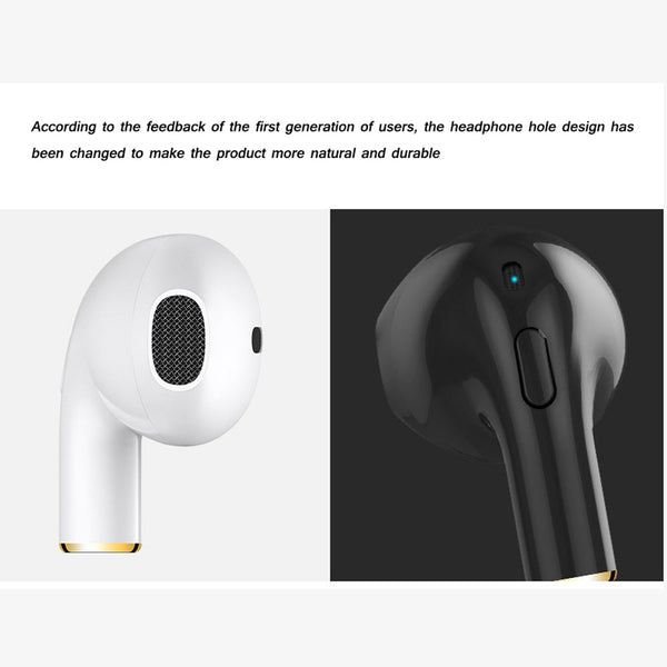 Wireless Music i8X mini earphone Smart In-Ear Invisible Earbud