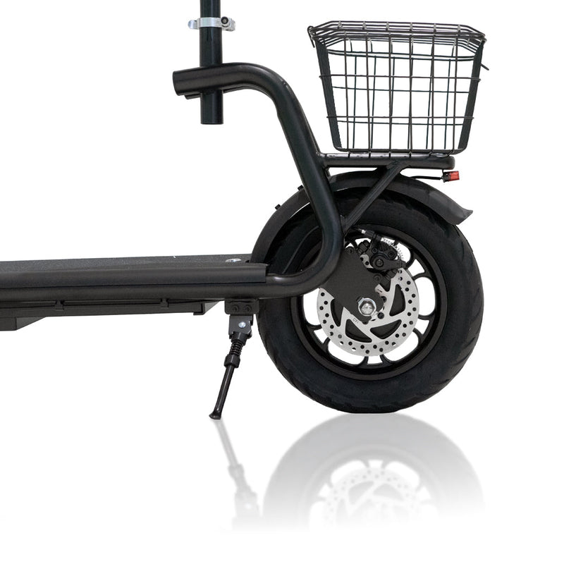 CRONY JL005-02 Small Harley Electric Bicycle Folding Electric Scooter  2 Wheels Electric Motorcycle with Basket