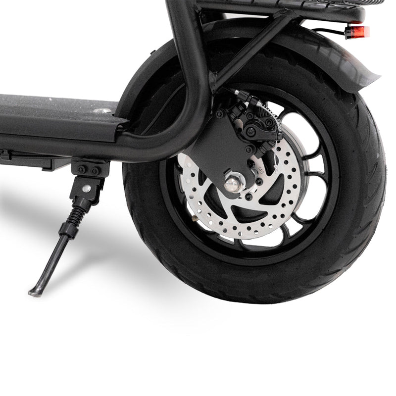 CRONY JL005-02 Small Harley Electric Bicycle Folding Electric Scooter  2 Wheels Electric Motorcycle with Basket