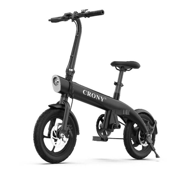 CRONY H2 Folding Electric Bike 14-Inch 250W Motor 36V Detachable Battery 25KM/H