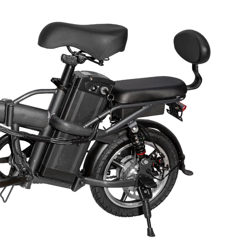 CRONY K2 14inch Fold Sport Bike Max Speed 30KM/H 48V/10AH Battery Dual Seater Foldable Design 120KG Weight Capacity Electric bicycles