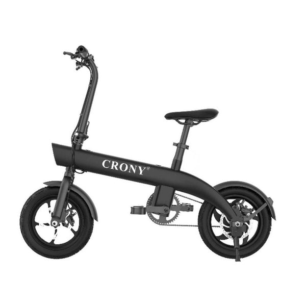 CRONY H2 Folding Electric Bike 14-Inch 250W Motor 36V Detachable Battery 25KM/H