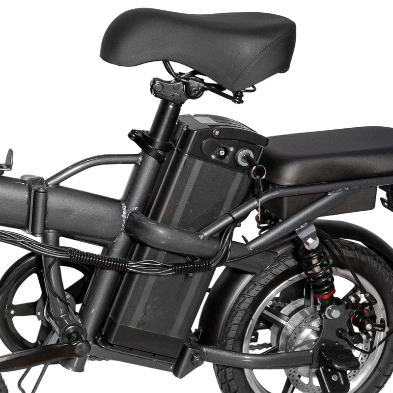 CRONY K2 14inch Fold Sport Bike Max Speed 30KM/H 48V/10AH Battery Dual Seater Foldable Design 120KG Weight Capacity Electric bicycles