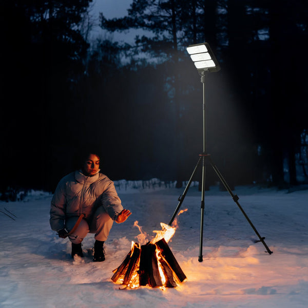 Crony CN-25 High Lumen Solar powered Battery outdoor fishing light Camping LED Light With 3x 5200 mAh Power Bank