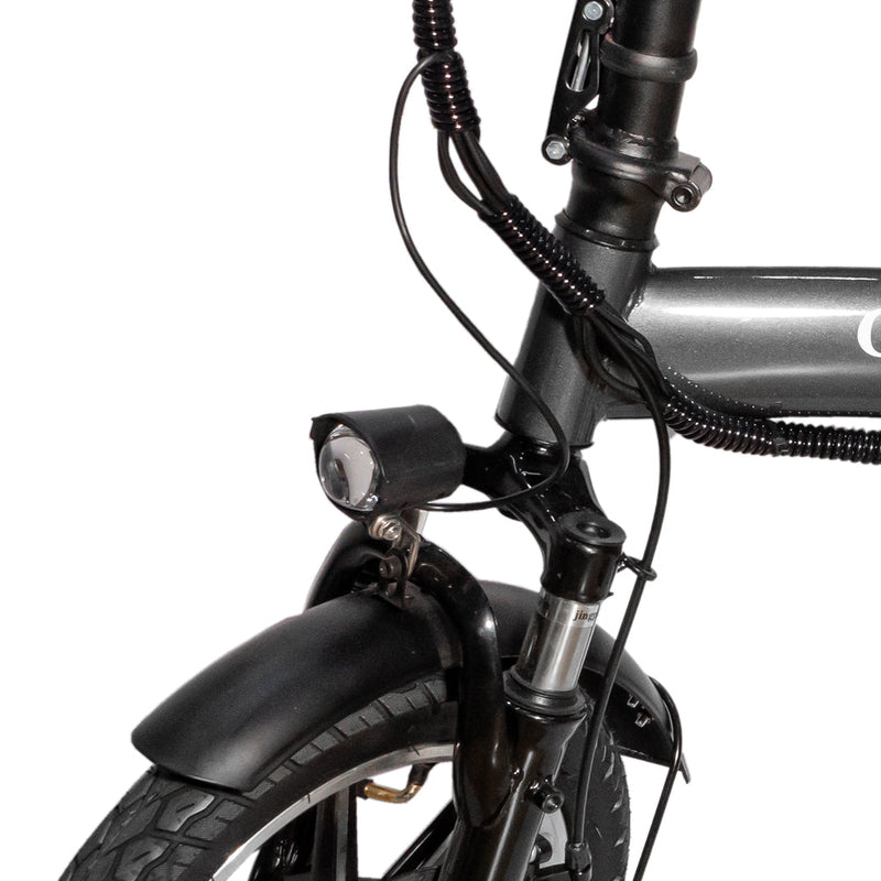 CRONY K2 14inch Fold Sport Bike Max Speed 30KM/H 48V/10AH Battery Dual Seater Foldable Design 120KG Weight Capacity Electric bicycles