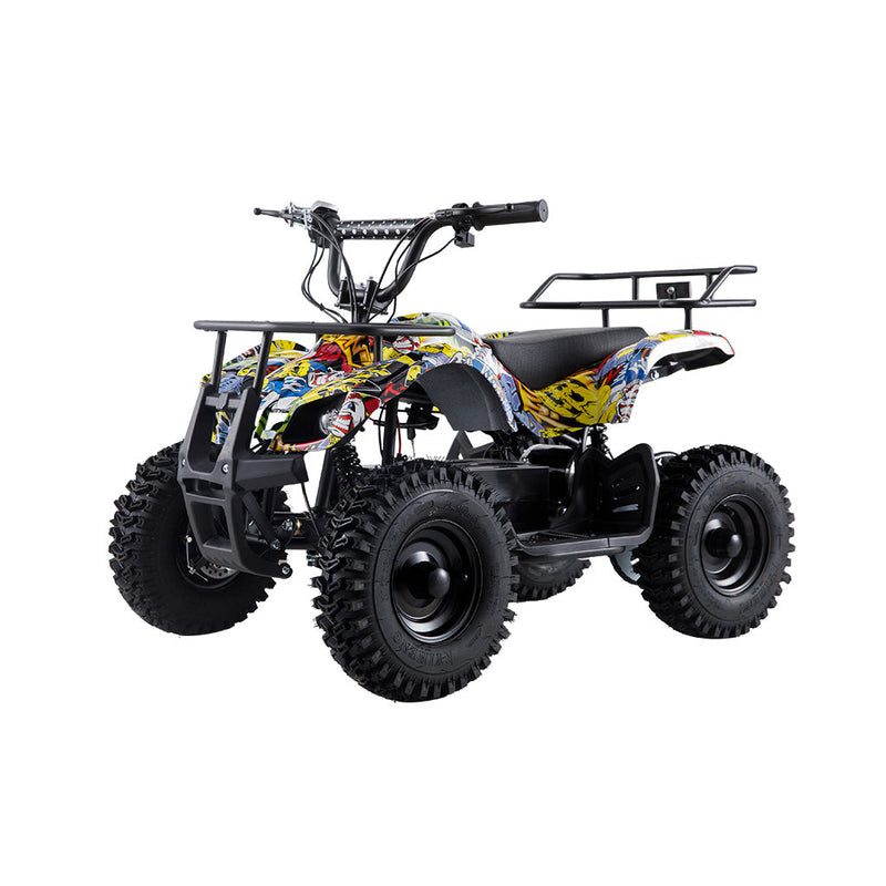 CRONY JL025-01 Electric ATV 500W Motor 36V/12AH Battery 15-18KM Range Disc Brakes Front/Rear Suspension 4X4 Drive Electric Motorcycle